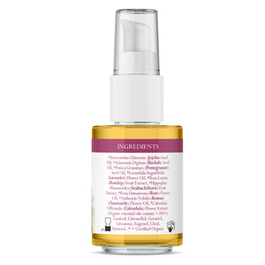 organic rose face oil ingredients