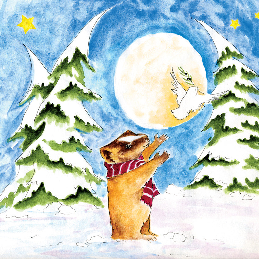 badger dove gratitude blog