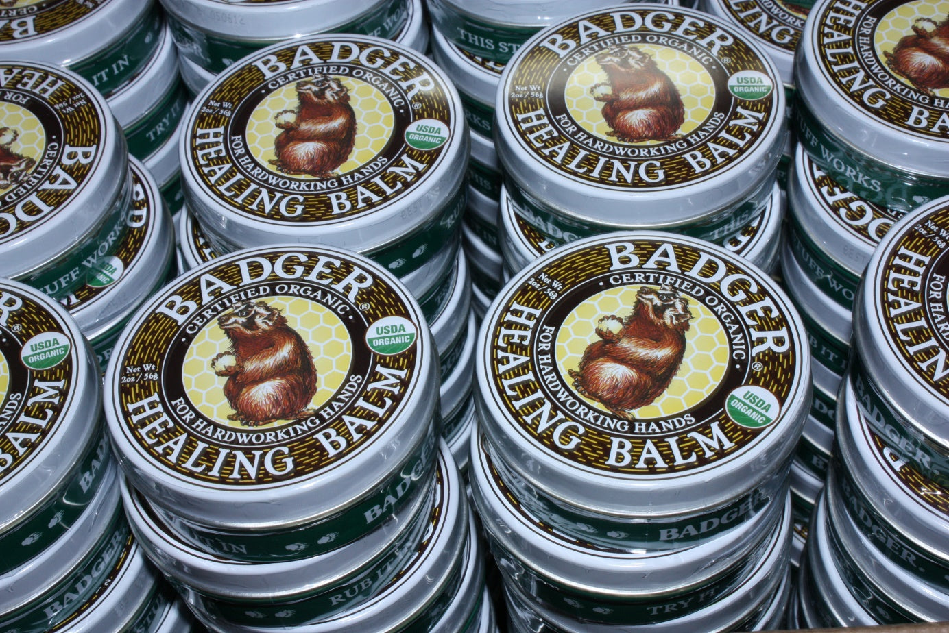 badger balm tins