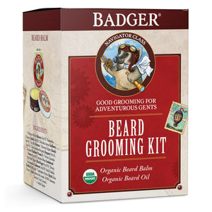 beard grooming kit box front