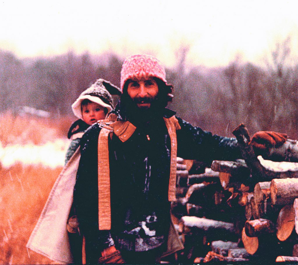Badger Bill and baby Emily