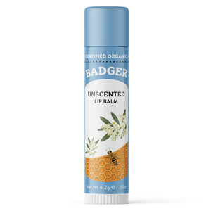 unscented organic lip balm