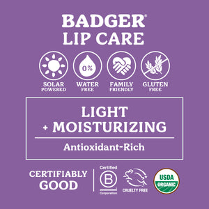 classic organic lip balm 3 pack red certifications