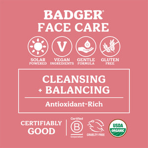 rose face cleansing oil certifications