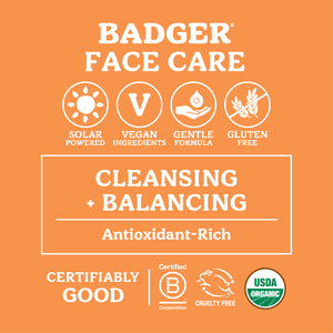 organic seabuckthorn face cleansing oil certifications