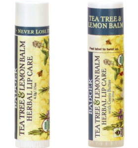 Badger Lip Balm - Herbal Tea Tree and Lemon Balm