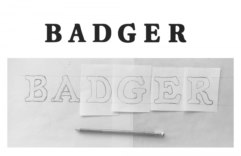 Badger original wordmark